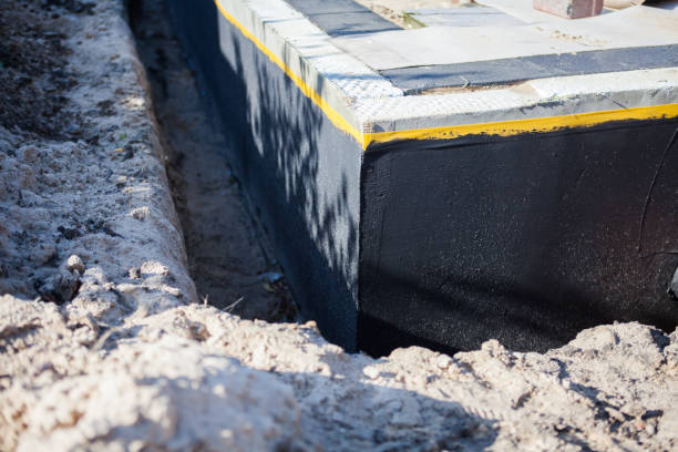 Residential Emergency Waterproofing installation at a Bayonne, NJ home by SJ Waterproofing Pros